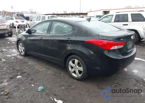 2013 Hyundai Elantra Gls z USA, uszkodzony, nr VIN 5NPDH4AE6DH331475